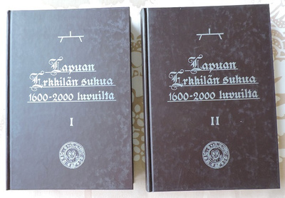 Lapuan Erkkilän sukua 1600-2000 luvuilta I-II