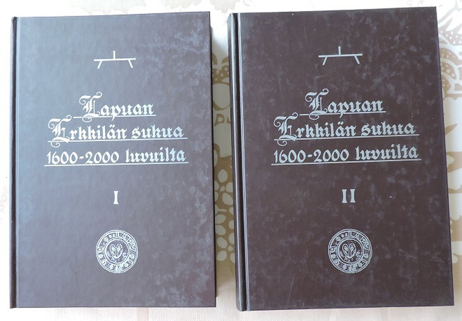 Lapuan Erkkilän sukua 1600-2000 luvuilta I-II
