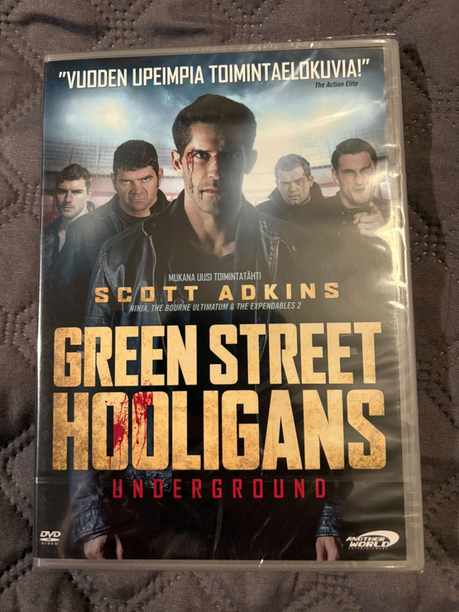 Green Street Hooligans Underground DVD *UUSI* Scott Adkins
