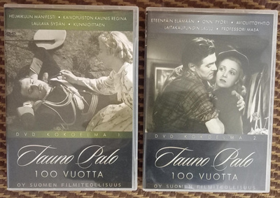 Tauno Palo 100 vuotta 1-2 kokoelma 8 DVD