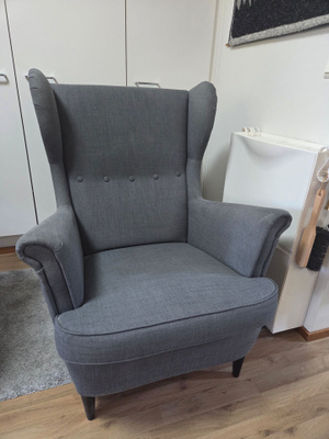 IKEA STRANDMON -nojatuoli (harmaa)