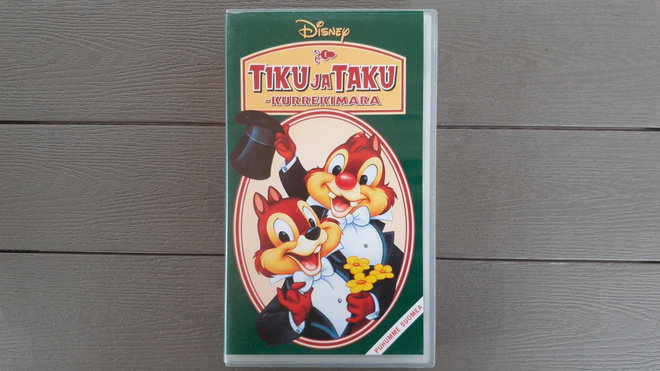 VHS: Tiku Ja Taku - Kurrekimara (Walt Disney 1991)