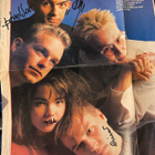SUGARCUBES ( BJÖRK) nimikirjoitukset musalehden sivulla - pikkukuva 1