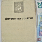 VANHA Kutsuntatodistus 1943 Suomen Puolalainen - pikkukuva 1