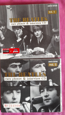 Beatles - Rare photos & interview vol 1 ja vol 2 cdt