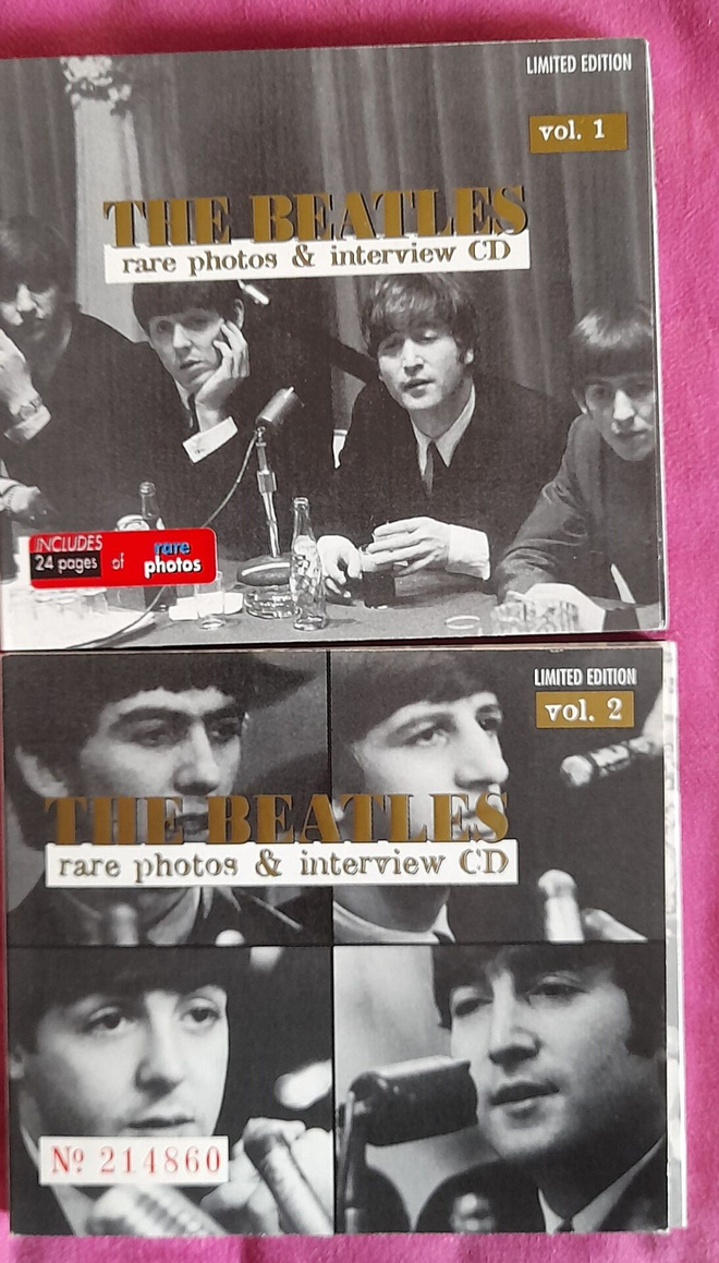 Beatles - Rare photos & interview vol 1 ja vol 2 cdt