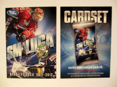 Cardset 2011-12 PROMO Kansi ja takakortti