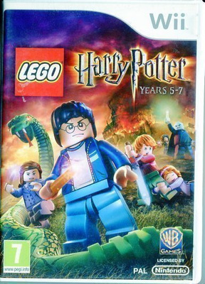 * LEGO Harry Potter Years 5-7 Wii / WiiU PAL MIB Lue Kuvaus