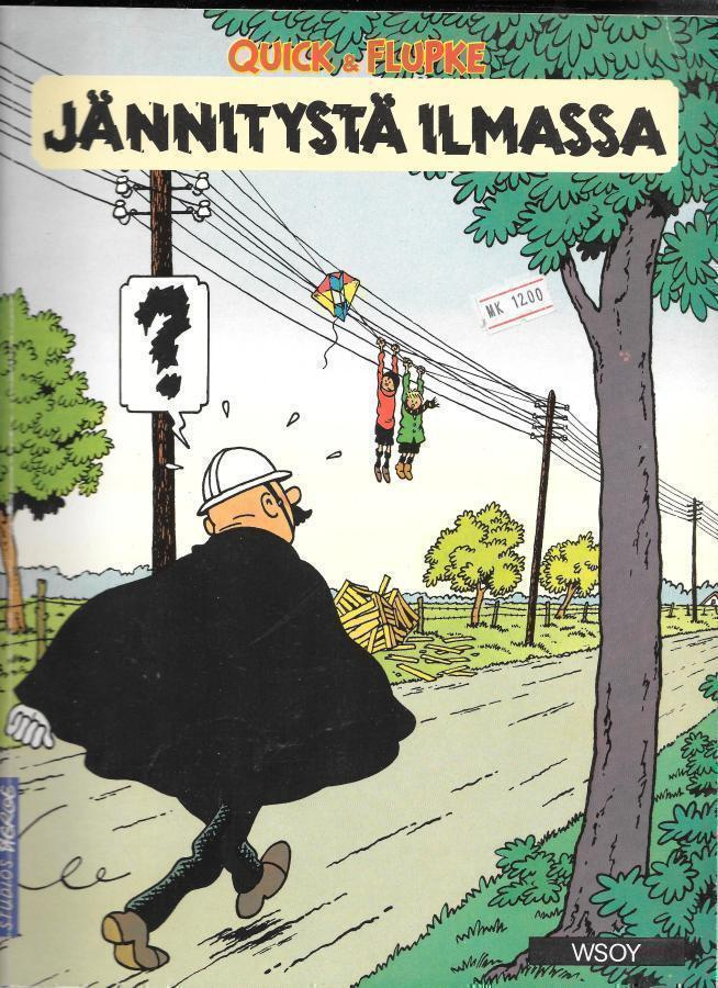 Quick & Flupke - Jännitystä ilmassa