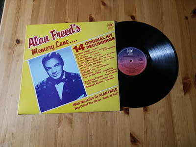 Alan Freed's Memory Lane lp 50's Rock'n'Roll, Doo Wop