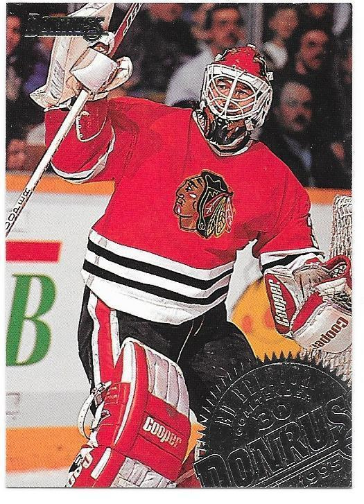 1994-95 Donruss #275 Ed Belfour Chicago Backhawks MV