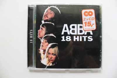 ABBA "18 hits" CD -levy