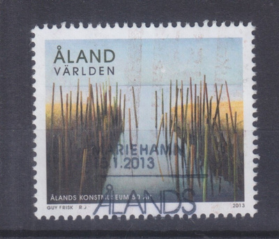 Åland 2013 taidemuseo ep. leimalla.