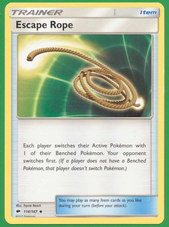 Pokémon Escape Rope