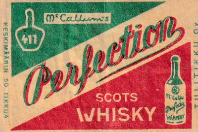 Perfection, Scots Whisky, Tulitikku Oy .  s102