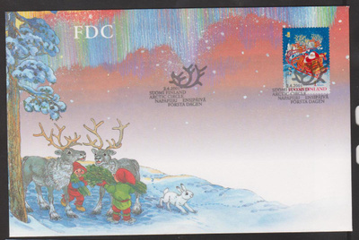 FDC 2001 Joulupukki