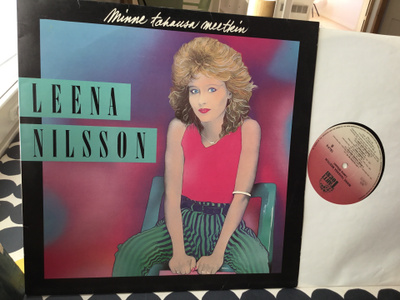 Leena Nilsson Minne tahansa meetki Lp 1984 Kaartamo Kettunen