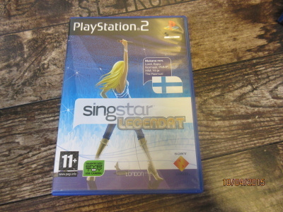 PS2 Singstar Legendat CIB