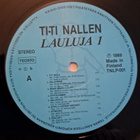 TI-TI NALLE : TI-TI NALLEN LAULUJA 1 LP - pikkukuva 3