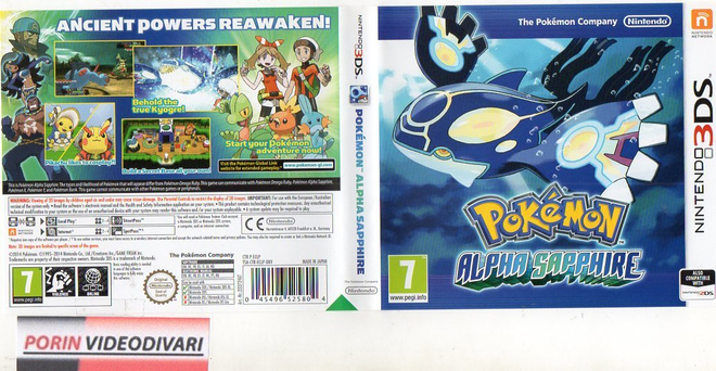 pokemon alpha saphire	(75 637)	k		N3DS							7 - ikäraja