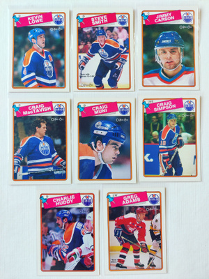 88-89 Opc - Edmonton Oilers 8kpl