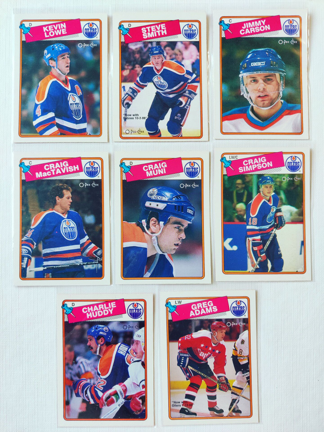 88-89 Opc - Edmonton Oilers 8kpl