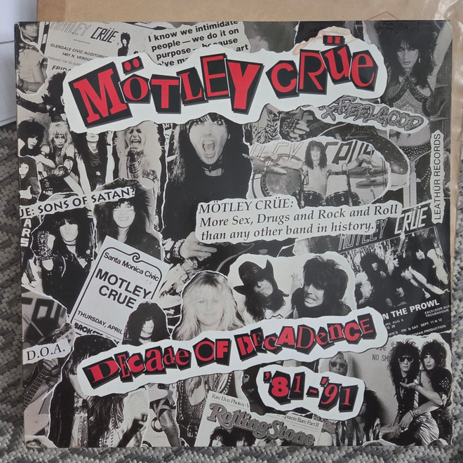 Mötley Crue - Decade of decadence LP