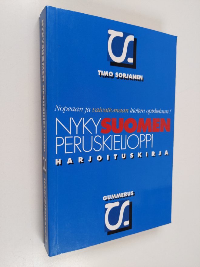 Timo Sorjanen : Nykysuomen peruskielioppi : Harjoituskirja