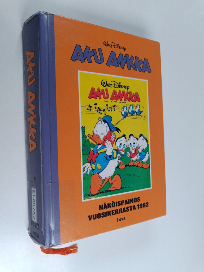 Aku Ankka : näköispainos vuosikerrasta 1982 : I osa