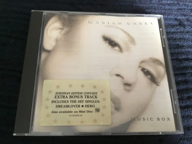 Mariah Carey Music Box cd 1993 Hype bonus track