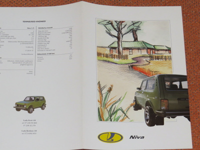 1996 Lada Niva 4x4 esite - KUIN UUSI - Eesti Viro