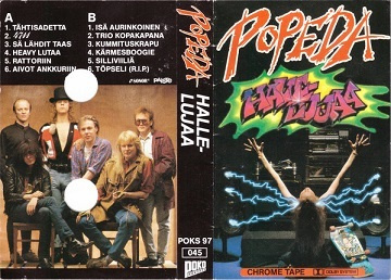 Popeda Hallelujaa 1988 Kasetti