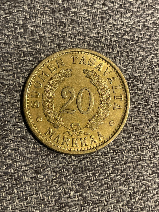 Suomi 20 Markkaa 1939