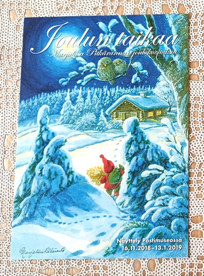 Marjaliisa Pitkäranta 2466 A uudenveroinen postikortti