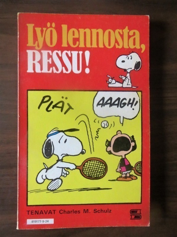Charles M. Schulz: Lyö lennosta, Ressu!
