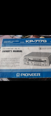 Pioneer KP-717 Dekin ohjekirja.