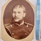 CDV Valokuva Venäjän Suomalainen Kenraali Rehbinder 1870-l - pikkukuva 1
