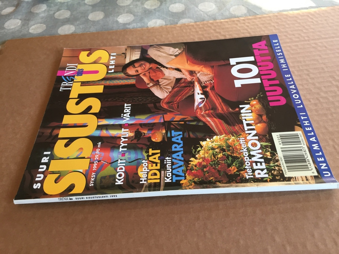 TRENDI SISUSTUS LEHTI SYKSY 1995 HYVÄ
