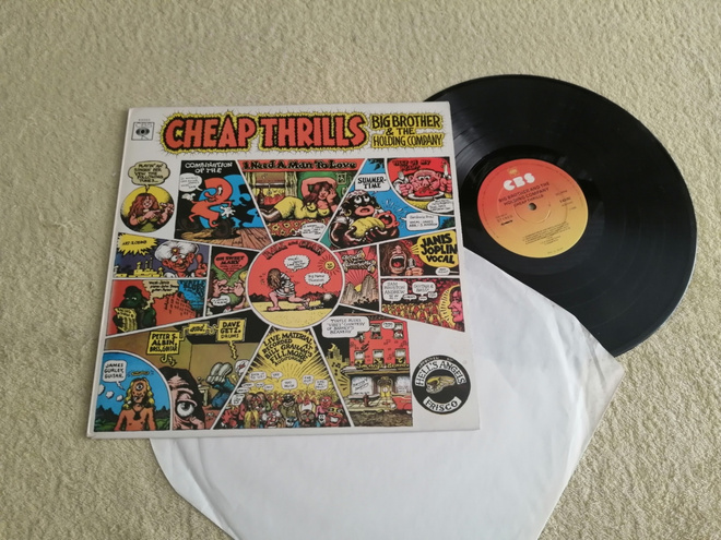 BIG BROTHER AND THE HOLDING COMPANY - Cheap Thrills LP