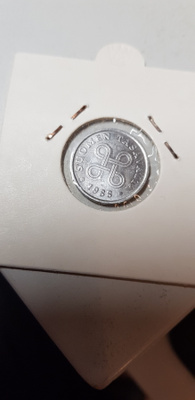 5 penniä 1988 KL 7-8
