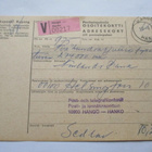 1974 Hanko V osoitekortti - pikkukuva 1