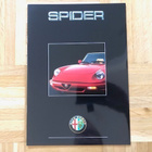 Esite Alfa Romeo Spider, noin vuodelta 1990 - pikkukuva 1