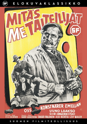 Mitäs me taiteilijat DVD SF-elokuvaklassikko 123