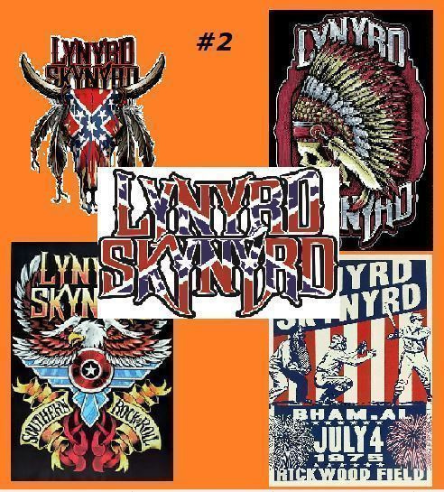 LYNYRD SKYNYRD --- julistesetti 5kpl --- 21cm x 30cm #2