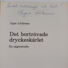 Inger Lövkrona : Det bortrövade dryckeskärlet : En sägens... - pikkukuva 2