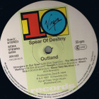 SPEAR OF DESTINY :: OUTLAND :: VINYYLI LP 1987 - pikkukuva 4