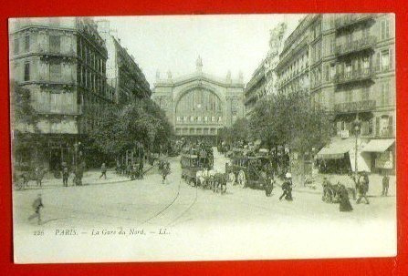 Paris - La Gare du Nord  /  Hevosratikka   (K9)