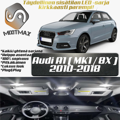 Audi A1 (8X) Sisätilan LED-sarja 8-osainen