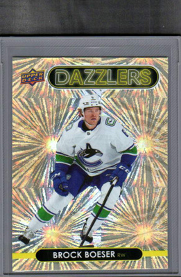2021-22 Upper Deck - Dazzlers - Orange - 0,60 € / kpl
