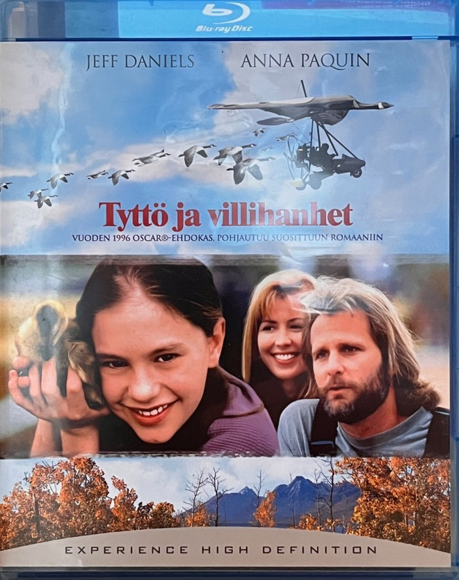 Tyttö ja villihanhet (Carroll Ballard) Suomi Blu-Ray